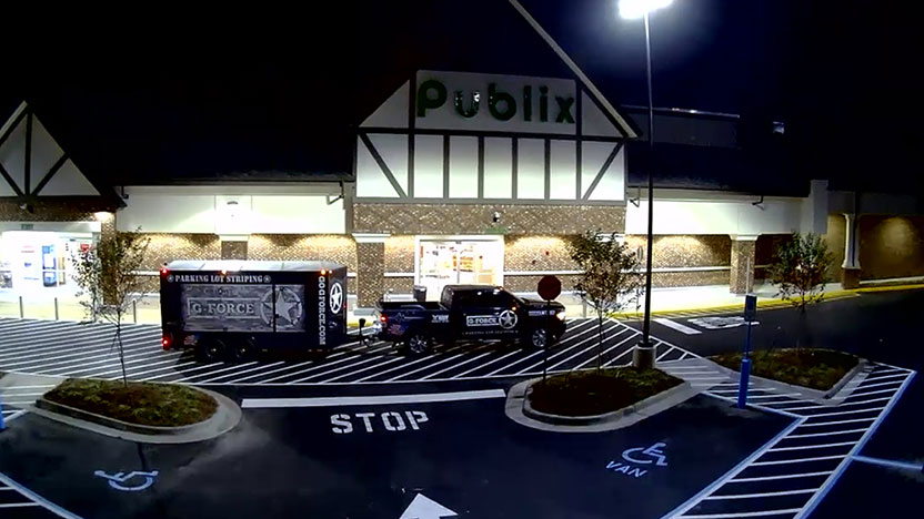 New Parking Lot Markings for Publix image
