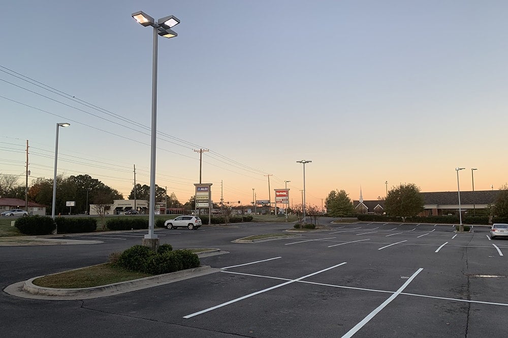 Aldi Parking Lot Restriping GFORCE™ Alabama