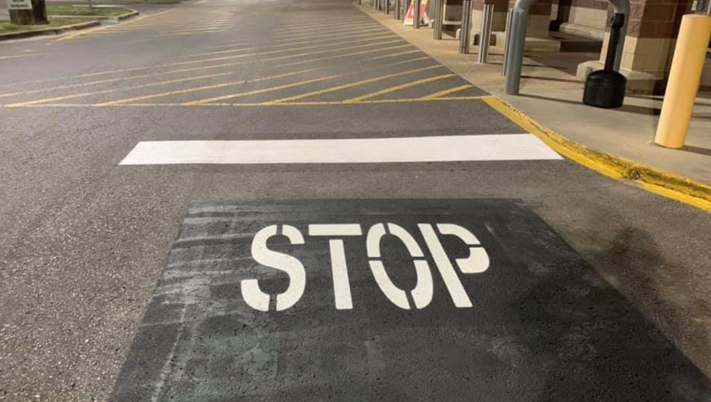 stop bar after markings service
