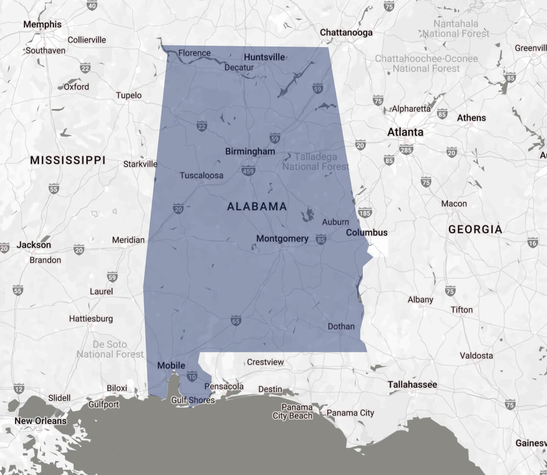 gforce parking lot striping alabama service area