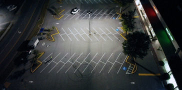 Image of Parking Lot Striping for River Oak Plaza