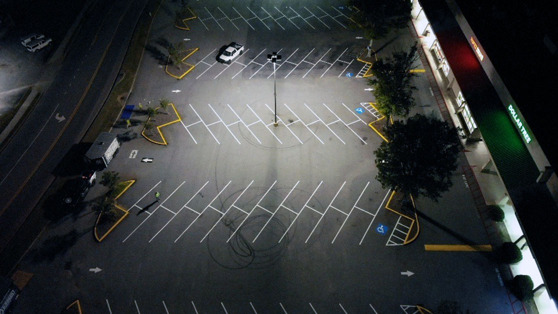 Parking Lot Rop Parking Lot Striping for River Oak Plaza | G-FORCE™ Atlanta