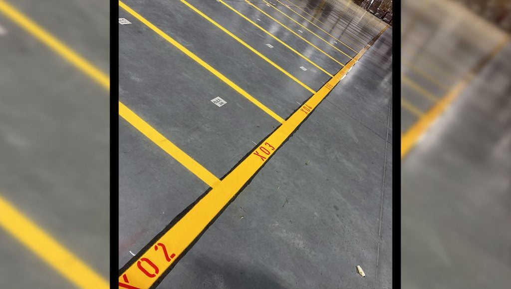 striped warehouse numbering