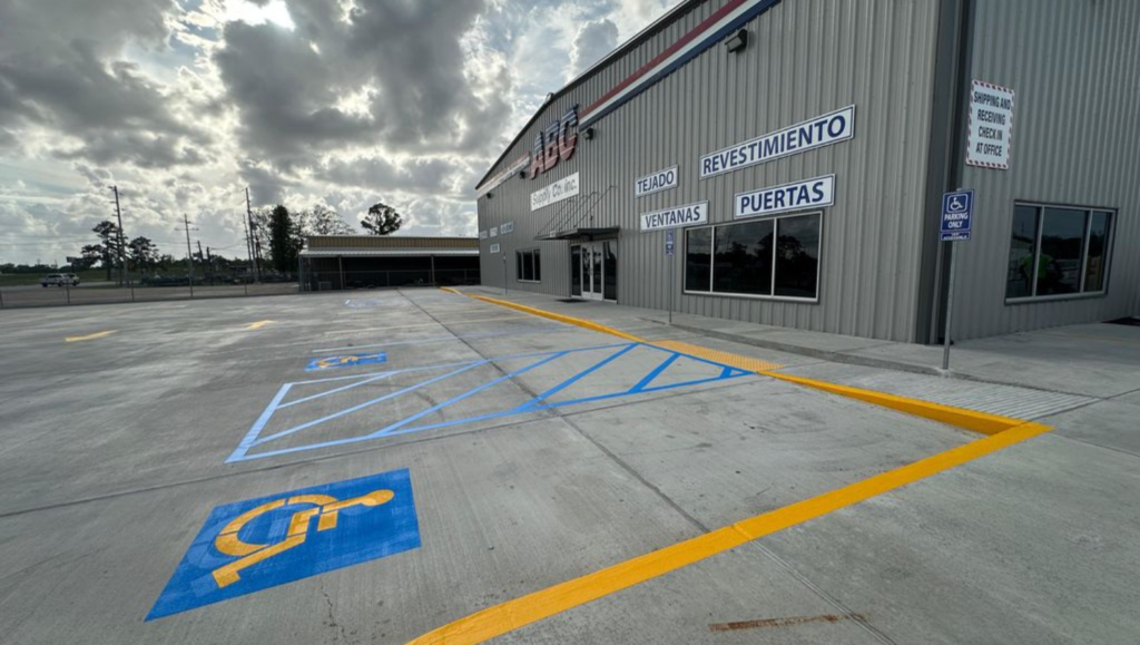 ADA Compliance for ABC Supply Company in Lake Charles, LA