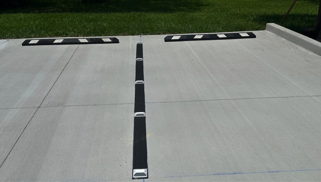 Line Striping for Lita’s Nail Salon in Sunset, LA