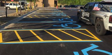 Image of Restriping and Sign Installation for Augusta Sam’s Club