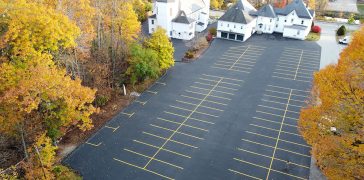 Image of Re-Striping Project for Saint Patrick’s Catholic Church