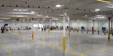 Image of Amazon Warehouse Striping Project