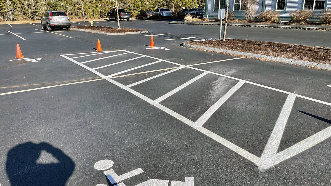 Health Trust Parking Lot Striping Project image