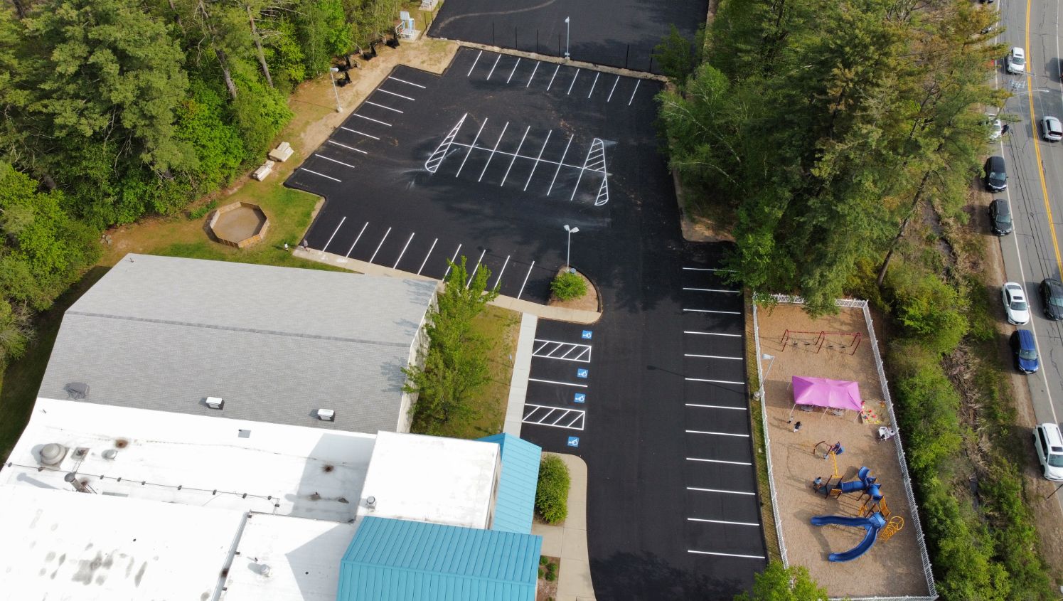 aerial view of the Boys and Girls Club of Salem
