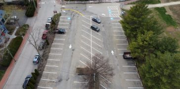 Image of Parking Lot Striping for Strawbery Banke Museum