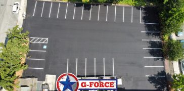 Image of Tufts University Parking Lot Striping Project