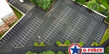 Image of Line Striping for Office Building in Lynnfield, MA