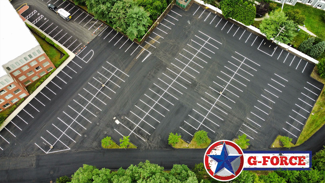 Line Striping for Office Building in Lynnfield, MA image