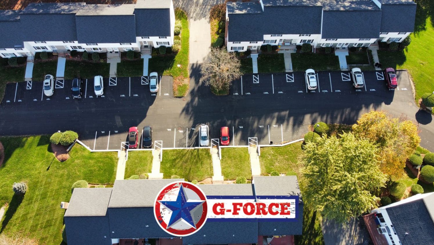 Line Striping for Condo Complex in Methuen, MA GFORCE™