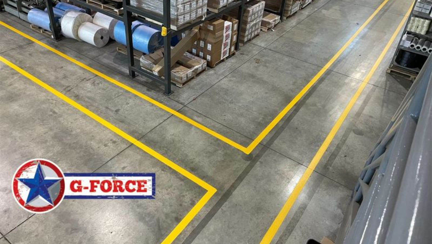 warehouse line marking in Haverhill, MA
