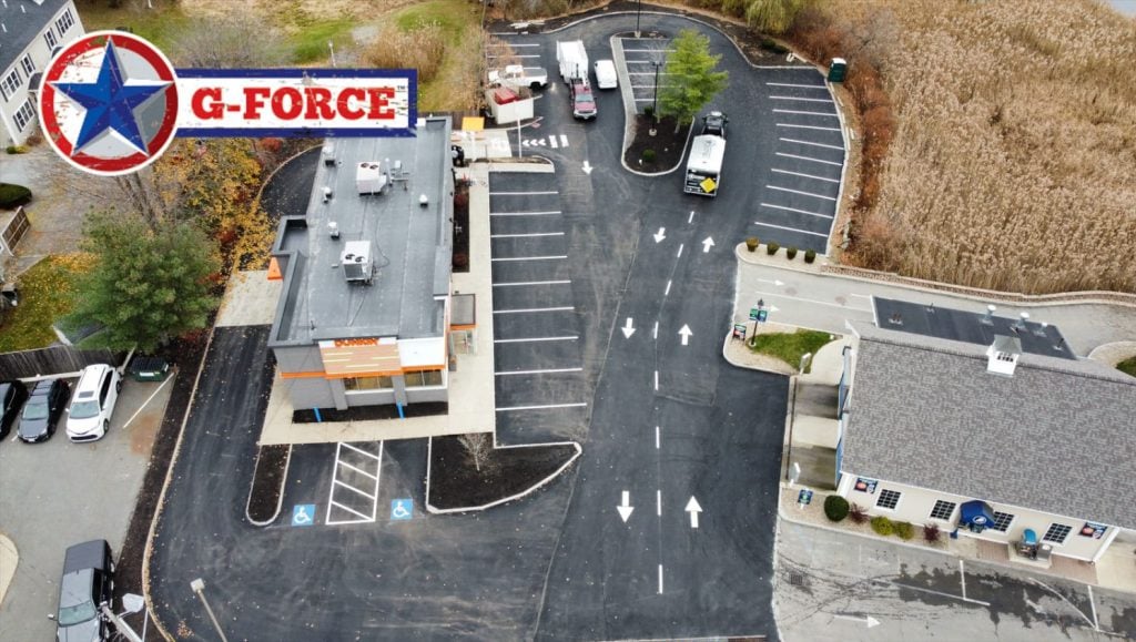 line striping in Gloucester, MA