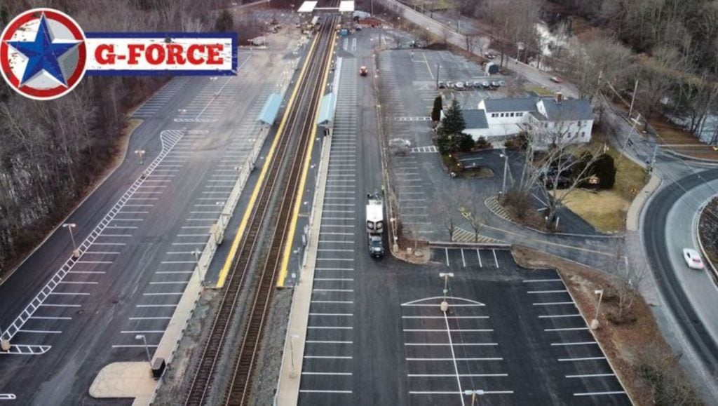parking lot line striping in Ashland, MA