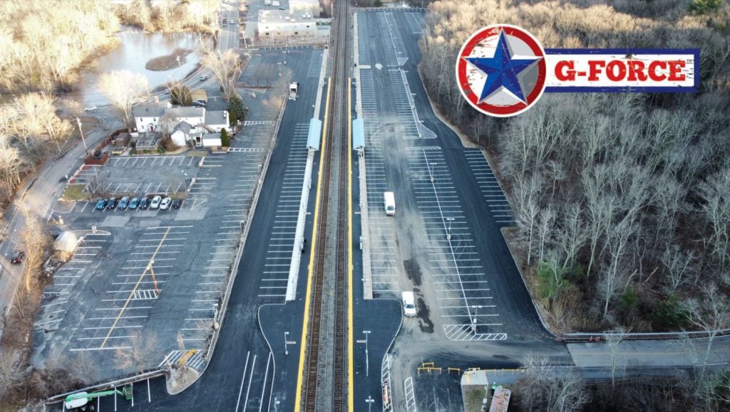 ADA compliance striping in Ashland, MA