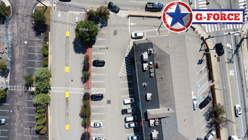 parking lot striping in Waltham, MA