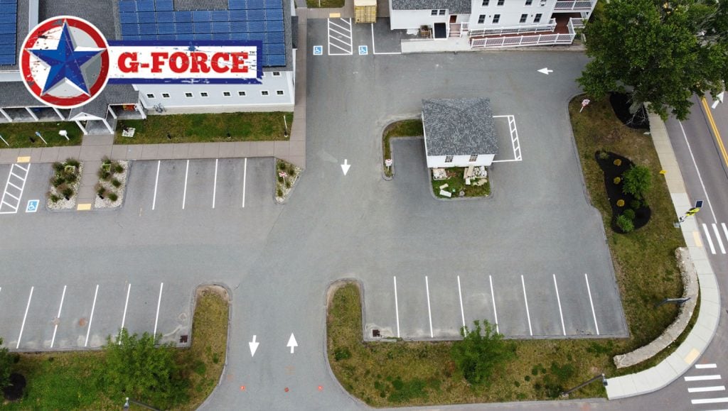 parking lot striping in hopkinton, ma