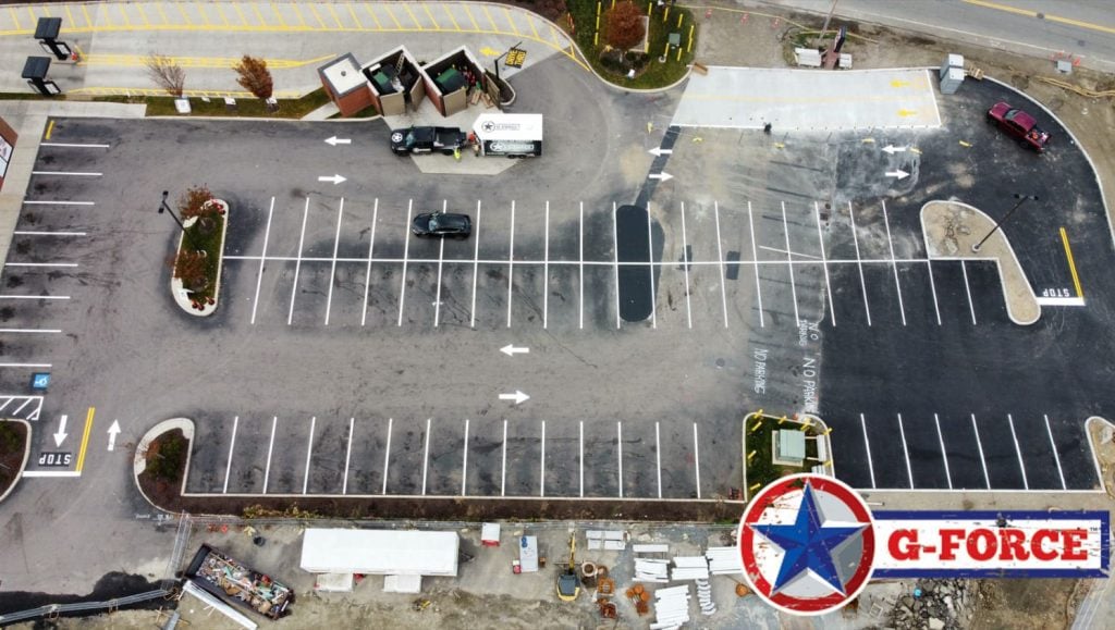 line striping in Worcester, MA
