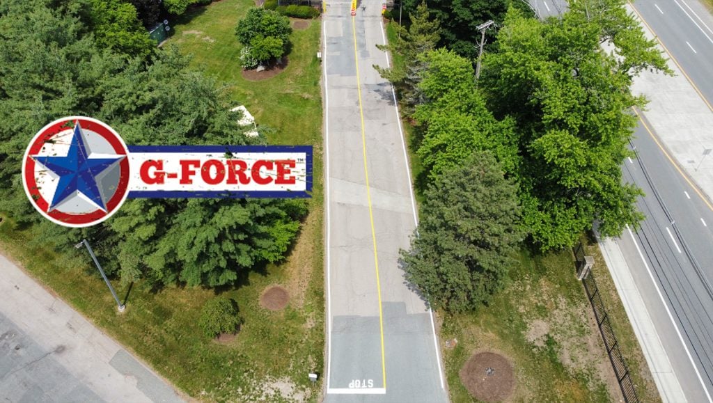 stop bar striped garelick farms in franklin, ma