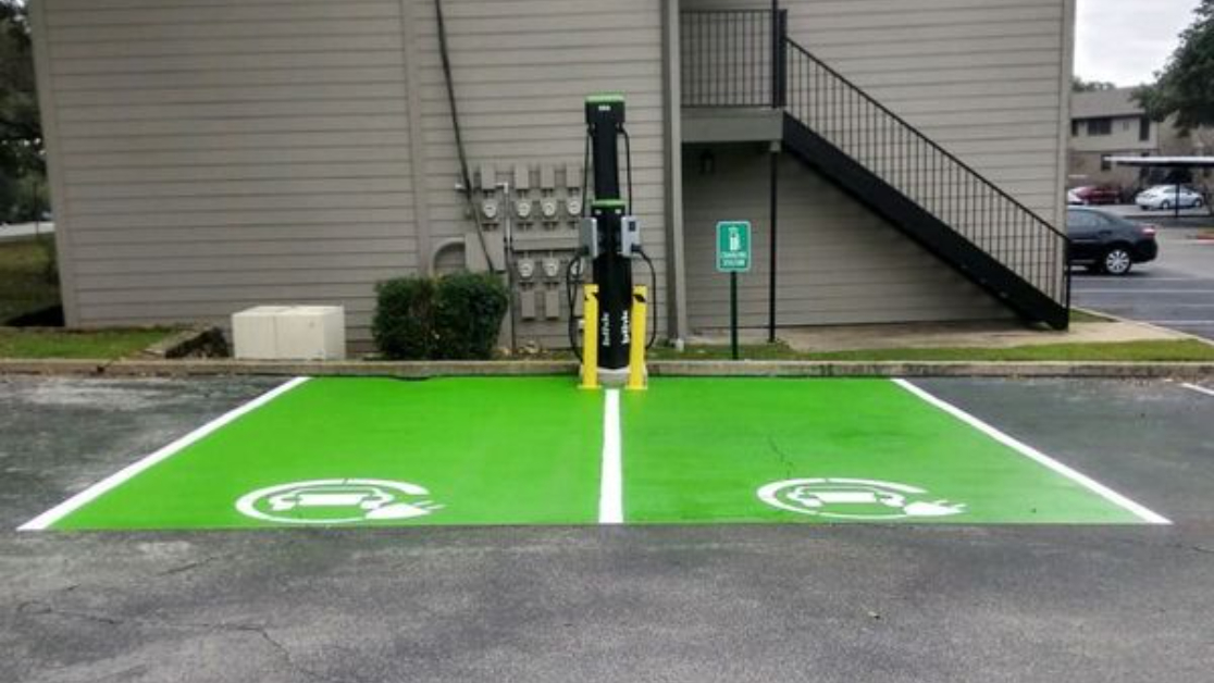 Custom EV Stall Markings for REVS