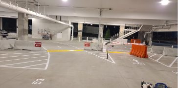 Image of New Parking Garage Layout for Thrifty Car Rental & Dollar Car Rental