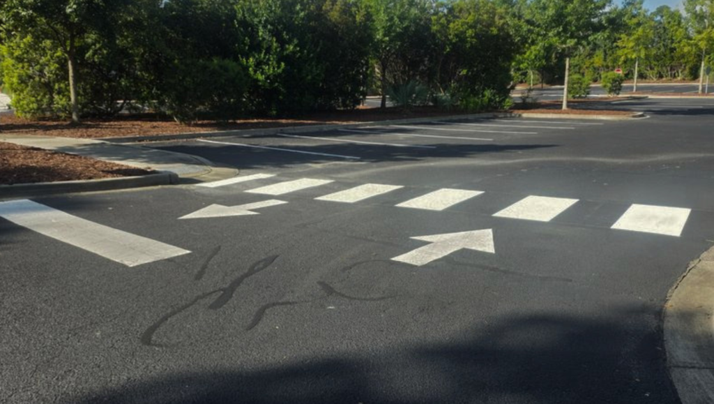 Line Striping for Boeing in Ladson, SC