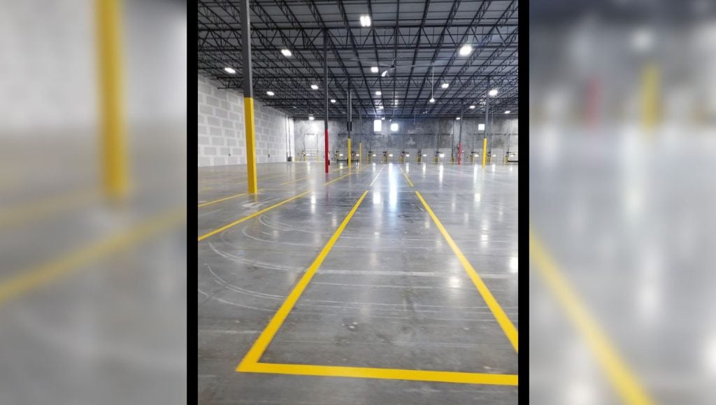 lowes warehouse floor marking