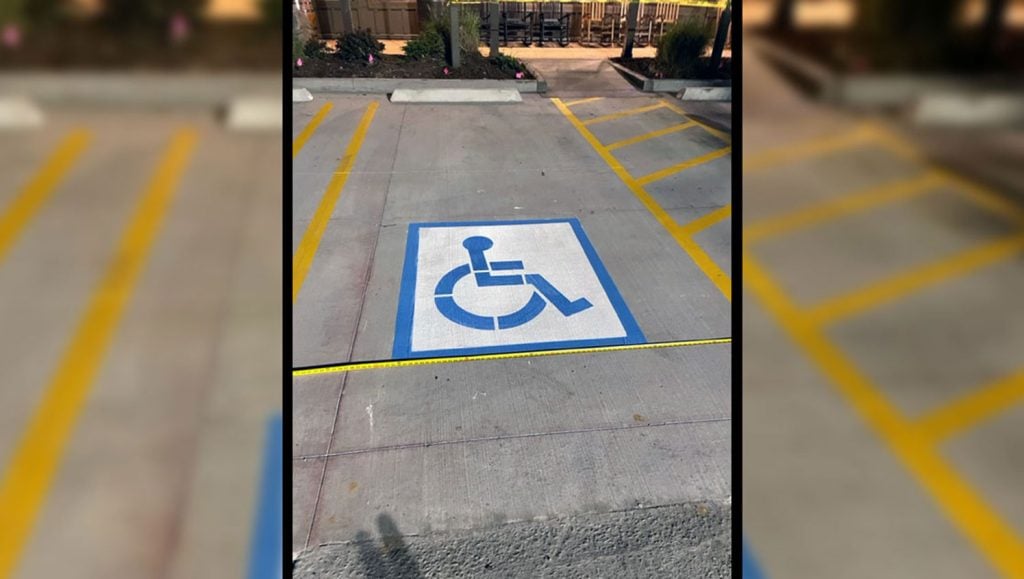 new ADA compliant stalls