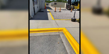 Image of Charlotte Mobile Mini Restriping and Curb Painting Project