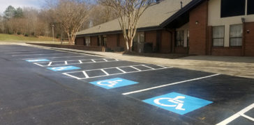 Image of ADA Striping for Local Church
