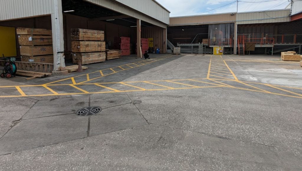 Line Marking in Blue Island, IL