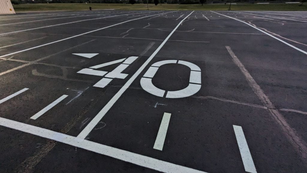 Line Striping in Chicago Heights, IL