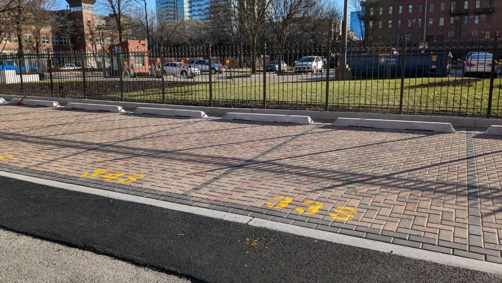 parking stops installation in chicago, il