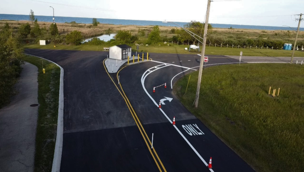 Line Striping Markings for Rabine Group in Waukegan, IL