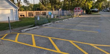 Image of Rehabilitation Center Parking Lot Striping