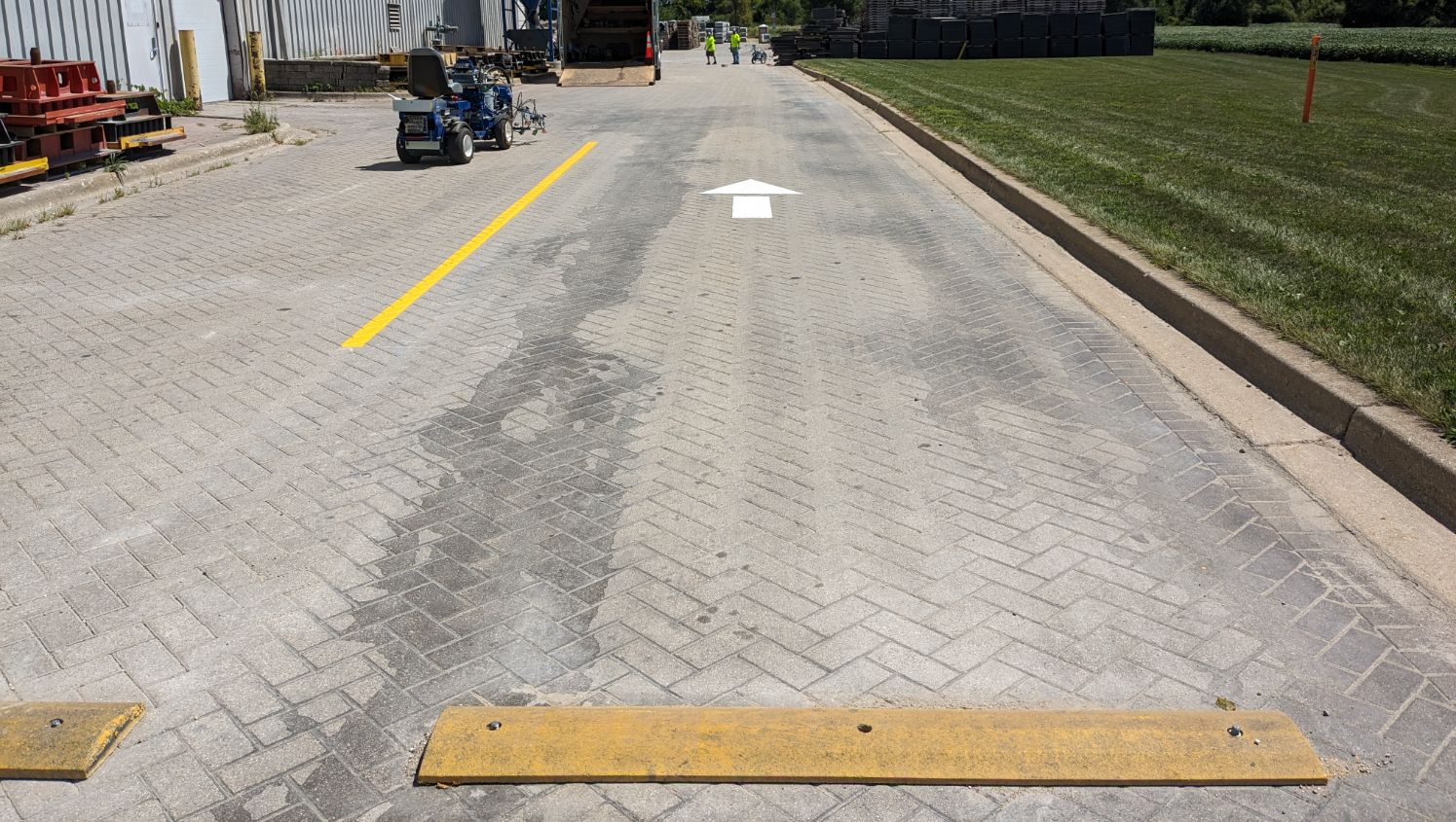 Line Striping for Unilock in Marengo GFORCE™