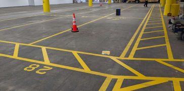 Image of Warehouse Marking for National Express in Niles, IL
