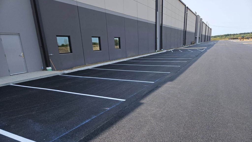 ada compliance parking spots for Shell Oil Company parking lot