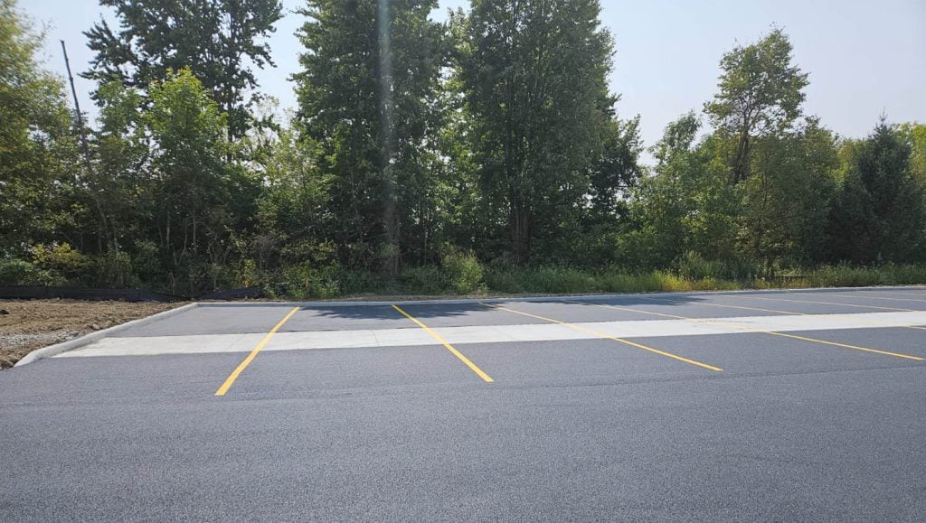 Shell Oil Company parking lot