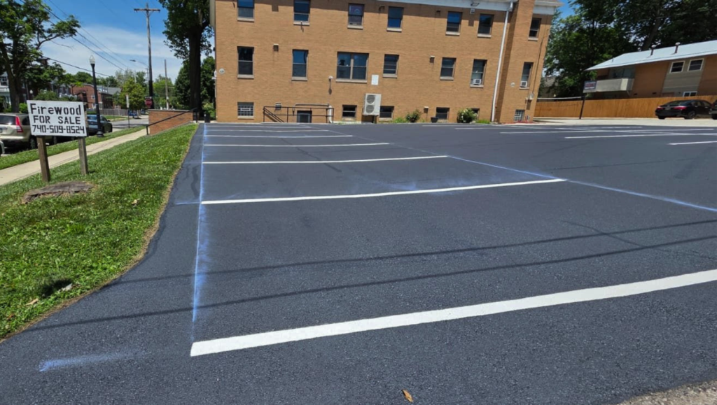 Line Striping for Ohio State Campus in Columbus, OH