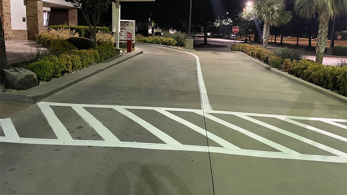 Line Striping for In-N-Out in Frisco, TX image