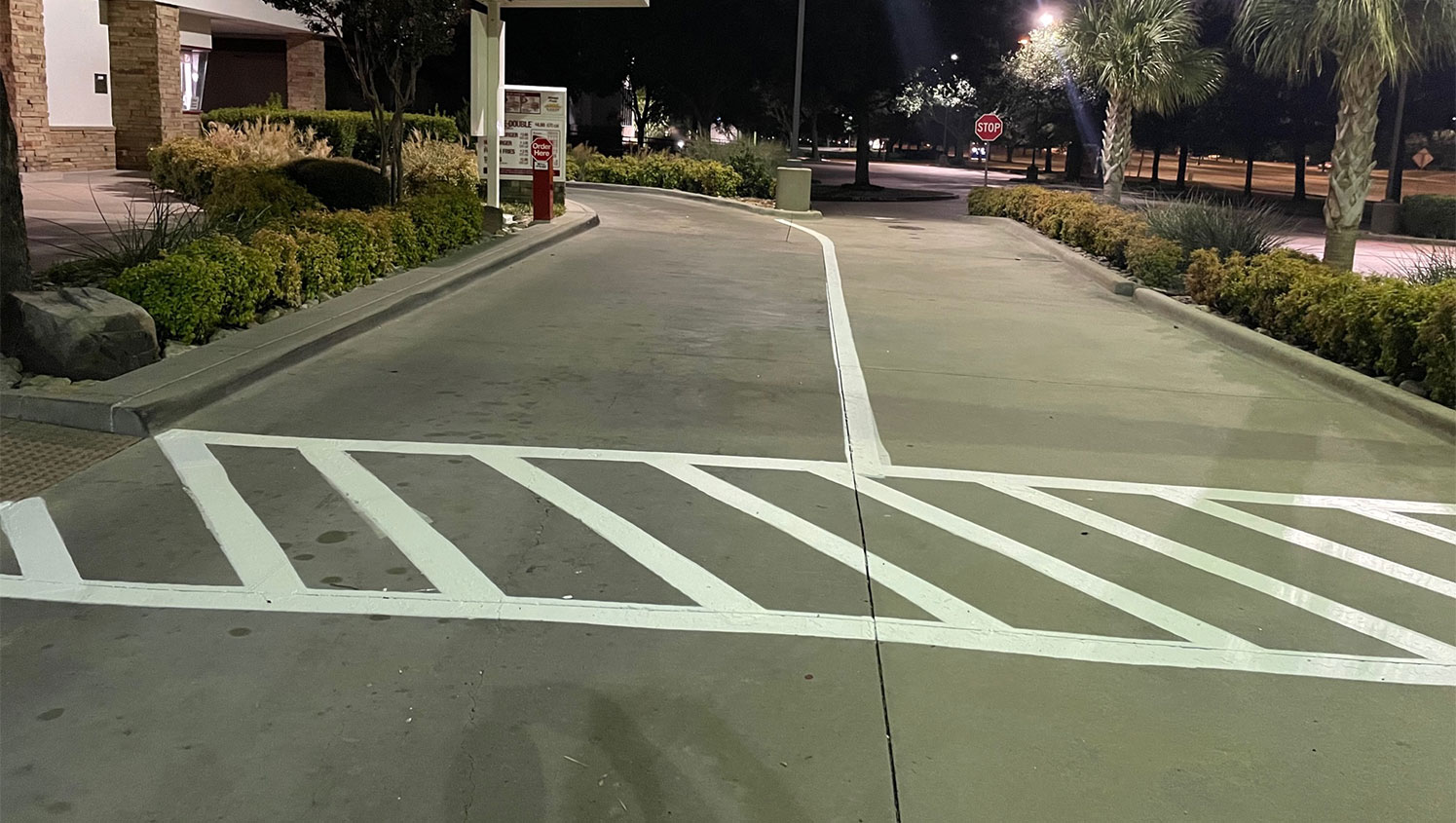 line striping in Frisco, TX