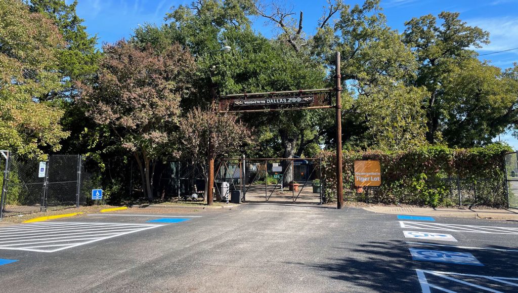 new ada stall markings for the dallas zoo