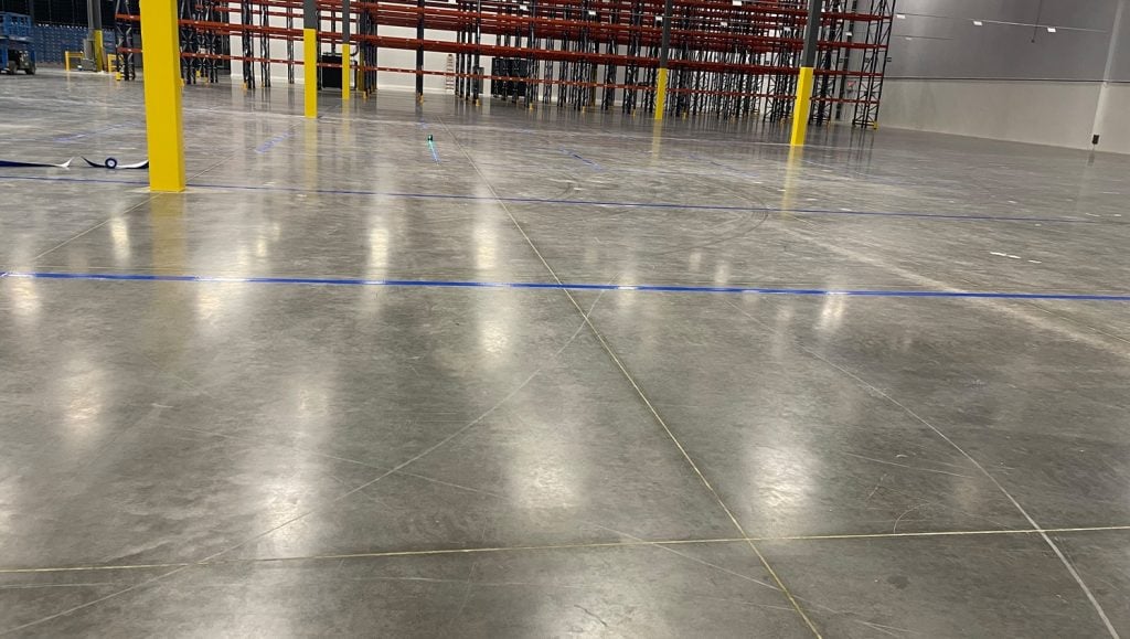 warehouse markings for Pratt & Whitney warehouse
