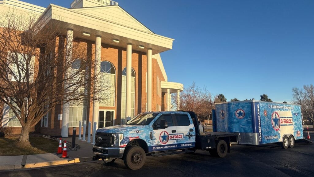 G-FORCE® truck parked in front of Tri-City Baptist Church