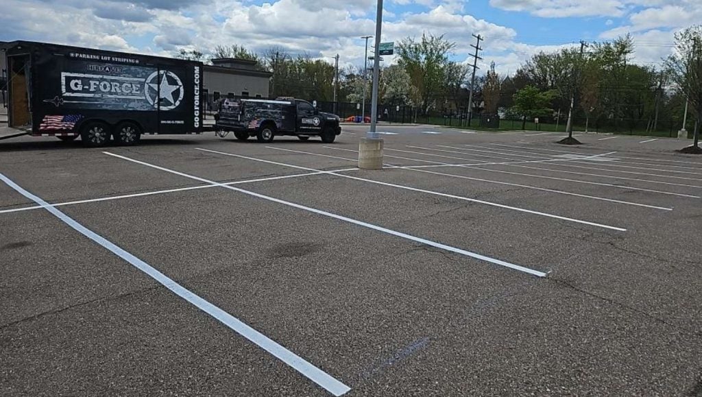 parked g-force truck